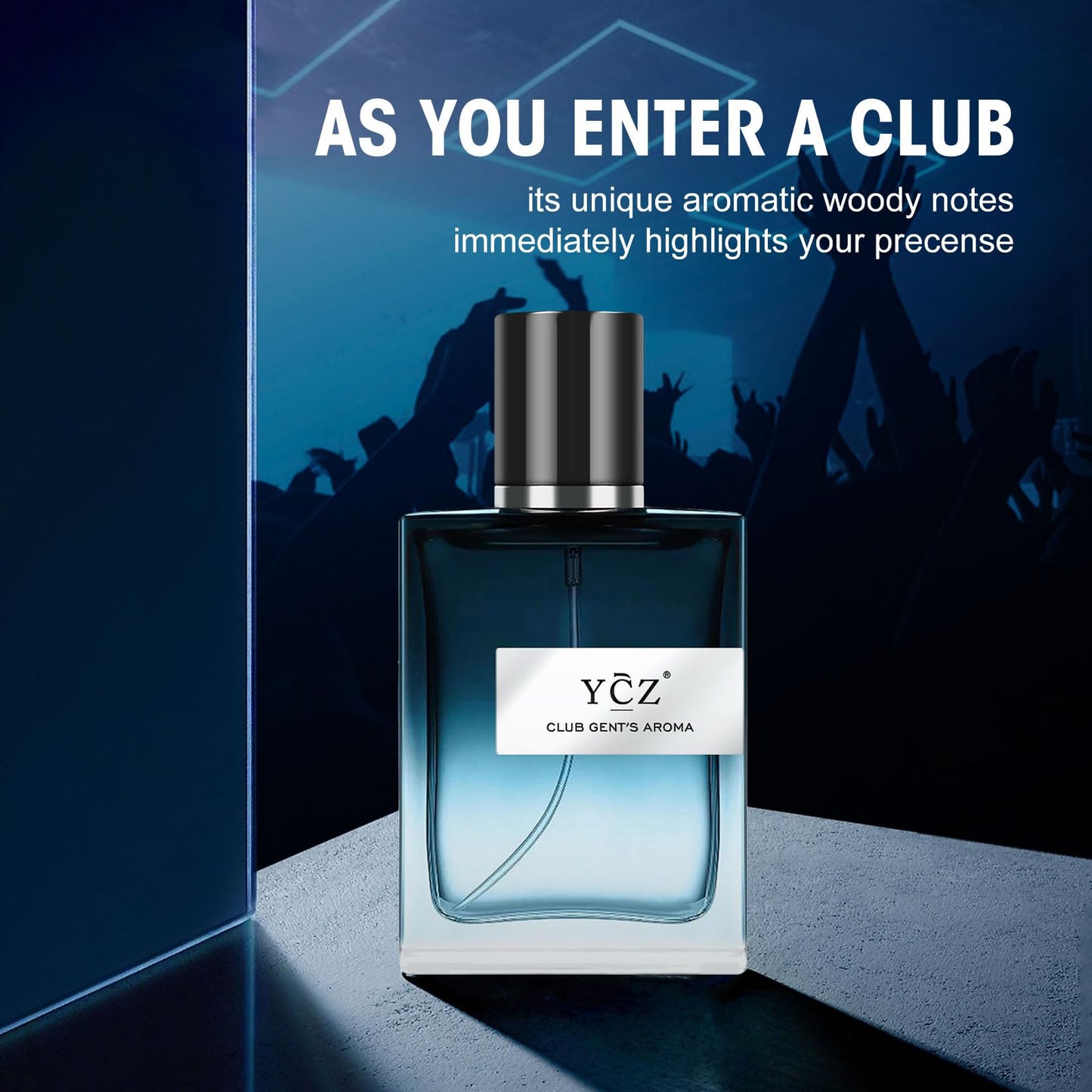 Ycz Marine Charm Unisex Eau de Parfum - 1.7 oz Long Lasting Sea Perfume for Men and Women, Everyday Fragrance, Ideal Ocean Fragrance For Special Occasions, Travel Perfumes