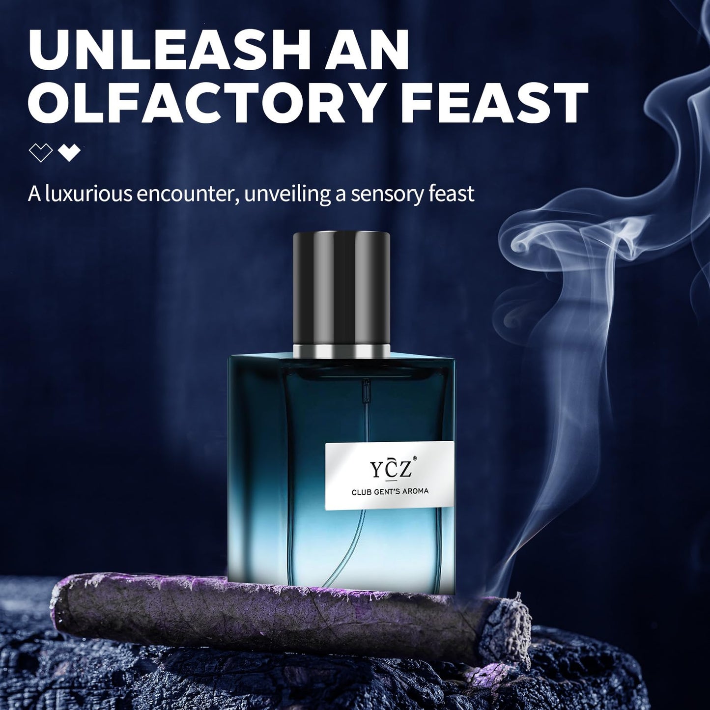 Ycz Marine Charm Unisex Eau de Parfum - 1.7 oz Long Lasting Sea Perfume for Men and Women, Everyday Fragrance, Ideal Ocean Fragrance For Special Occasions, Travel Perfumes
