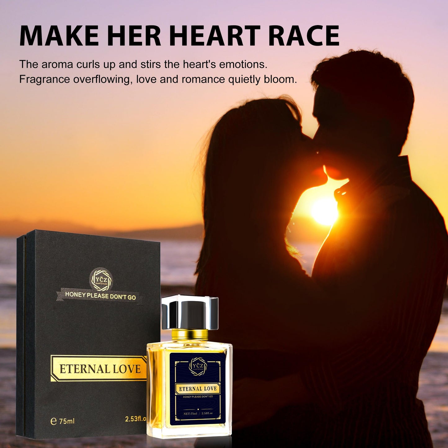 Ycz Marine Charm Unisex Eau de Parfum - 1.7 oz Long Lasting Sea Perfume for Men and Women, Everyday Fragrance, Ideal Ocean Fragrance For Special Occasions, Travel Perfumes