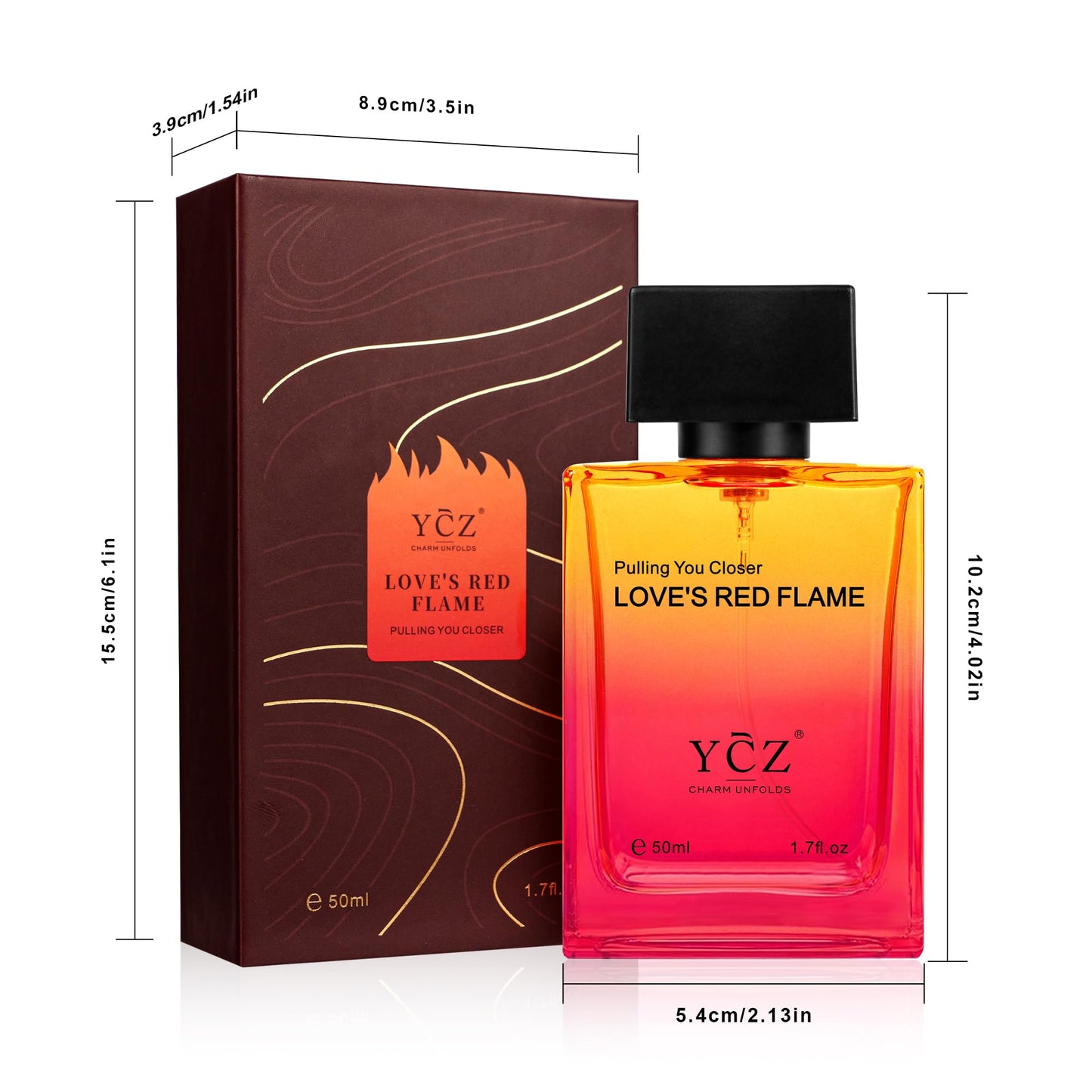 Ycz Marine Charm Unisex Eau de Parfum - 1.7 oz Long Lasting Sea Perfume for Men and Women, Everyday Fragrance, Ideal Ocean Fragrance For Special Occasions, Travel Perfumes