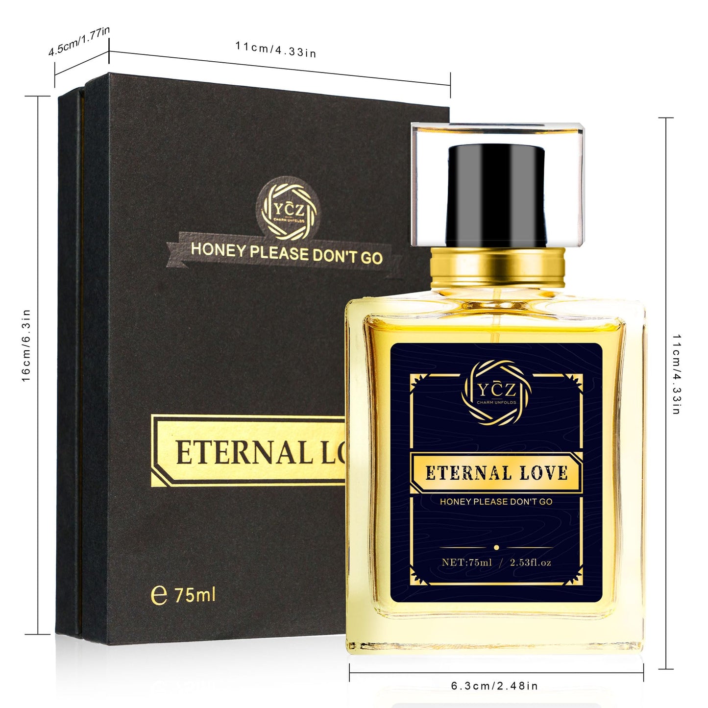 Ycz Marine Charm Unisex Eau de Parfum - 1.7 oz Long Lasting Sea Perfume for Men and Women, Everyday Fragrance, Ideal Ocean Fragrance For Special Occasions, Travel Perfumes