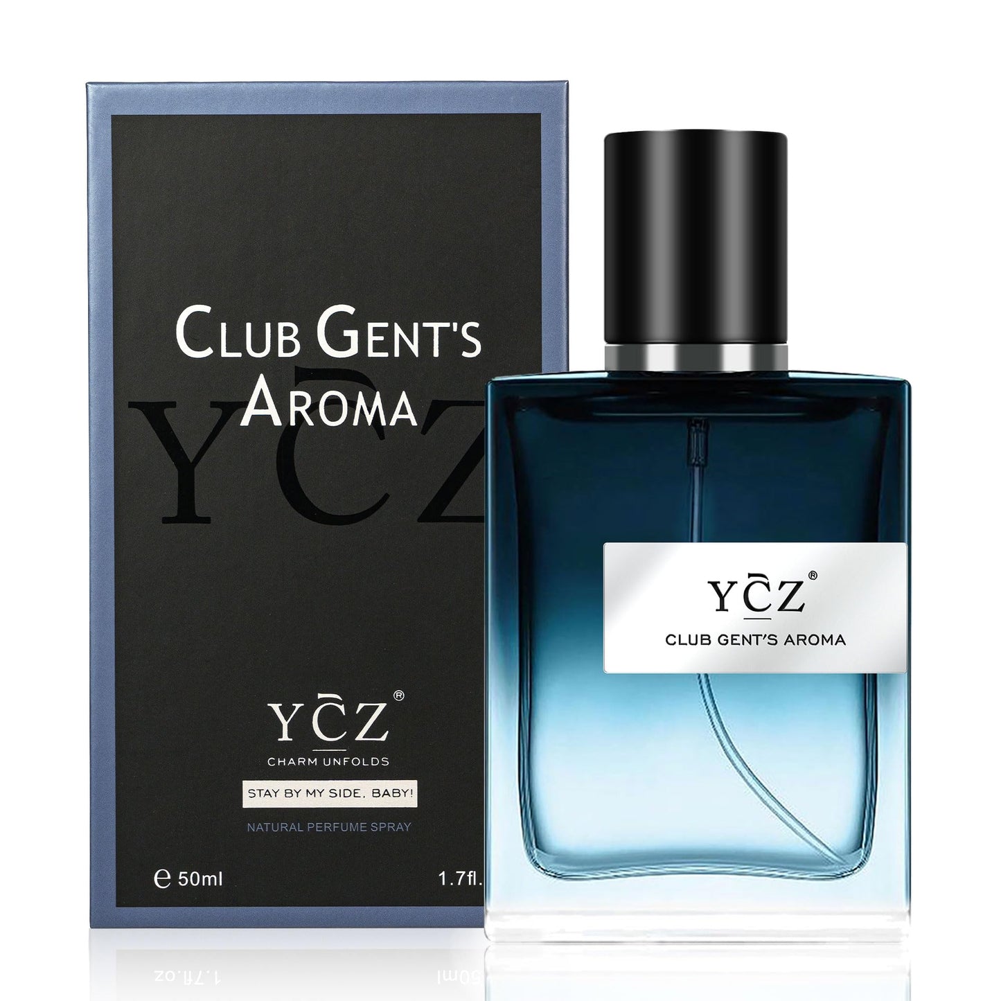Ycz Marine Charm Unisex Eau de Parfum - 1.7 oz Long Lasting Sea Perfume for Men and Women, Everyday Fragrance, Ideal Ocean Fragrance For Special Occasions, Travel Perfumes