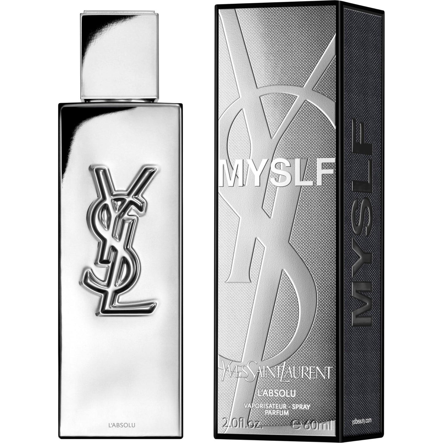 Yves Saint Laurent MYSLF L'ABSOLU Eau De Parfum Spray for Men,3.3 Ounce